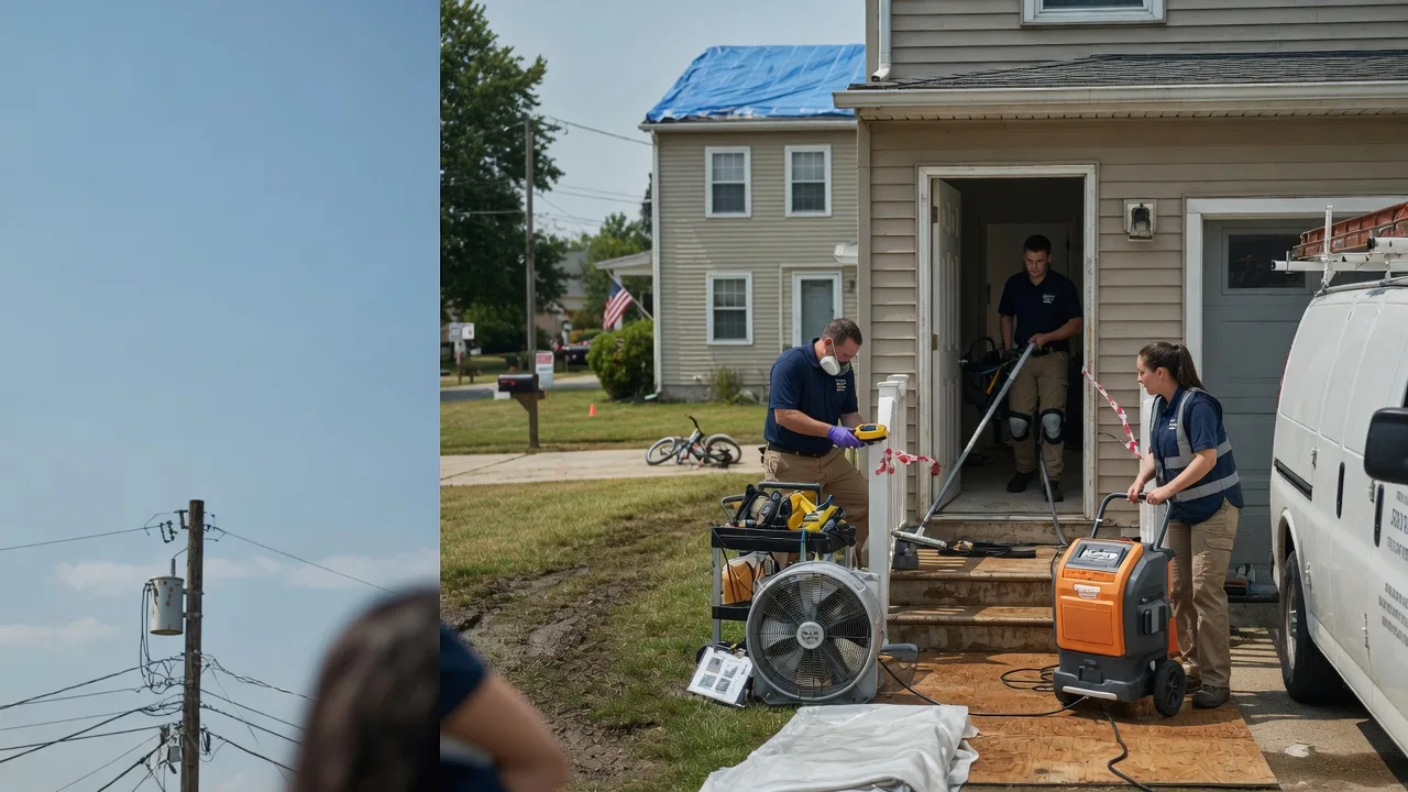 Water Damage Repair in Deerfield, WI near me